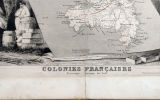 Map French Colonies, Martinique, South America
"Colonies Franciases". Geography and Statistics Image - 3