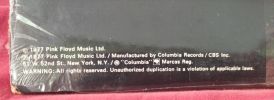 Pink Floyd. Animals. 1977
Vinyl disk. 1977 Pink Floyd Music Ltd. 
Manufactured by Colombia Image - 3