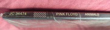 Pink Floyd. Animals. 1977
Vinyl disk. 1977 Pink Floyd Music Ltd. 
Manufactured by Colombia Image - 5