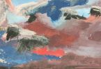 Unknown artist - Abstract. oil on paper 
46x63 cm 
signed B.TaboriImage - 1