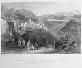 William Henry Bartlett - Lot of 4 lithographs BY W.H. Barlett from his traveling in the Lebanon Image - 3