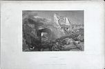Finden - Lot of 5 lithographs from the 19th century of ancient cities in the Anatolia area in Image - 6