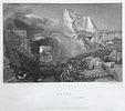 Finden - Lot of 5 lithographs from the 19th century of ancient cities in the Anatolia area in Image - 1