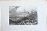 Finden - Lot of 5 lithographs from the 19th century of ancient cities in the Anatolia area in Image - 8