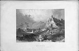 Finden - Lot of 5 lithographs from the 19th century of ancient cities in the Anatolia area in Image - 9