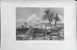 J. D. Harding - "KITTIM — CYPRUS. VIEW OF LARNECA". Drawn by J. D. Harding, from a View taken on Image - 1