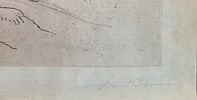 Samuel Colman - Amalfi Arched Bridge. lithograph , signed 
Samuel Colman ( 1832 – 1920) was an Image - 2