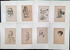 Hermann Struck - 32 Lithographic Portraits by Herman Struck – Jewish Eastern European Faces. This Image - 3