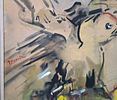 Mordechai Arieli - watercolor, signed. 
50x35 cm 
Mordechai Arieli (1909–1993) was a prominent Image - 1