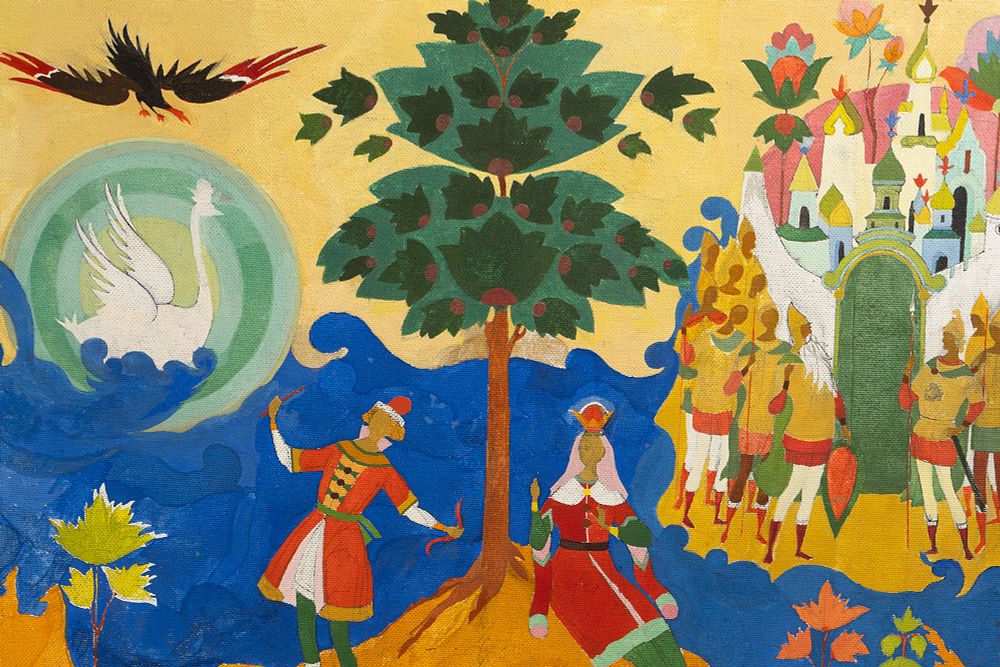 AW Auctions | Палех: Искусство одной семьи. Династия Голиковых. К 100-летию палехской лаковой миниатюры