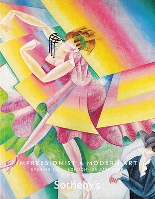 [редкость в двух частях] Каталог аукциона Sotheby's, Лондон, Искусство импрессионистов и 