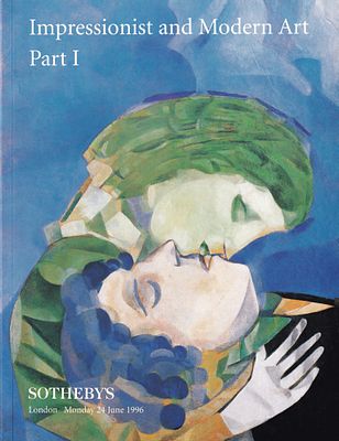 [редкость в двух частях] Каталог аукциона Sotheby's, Лондон, Искусство импрессионистов и 