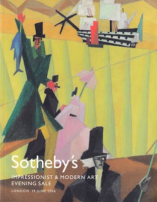 [очень редкий каталог в трех частях] Каталог аукциона Sotheby's, Лондон, Искусство 