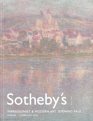 [редкий каталог в четырех частях] Каталог аукциона Sotheby's, Лондон, Искусство импрессионистов 