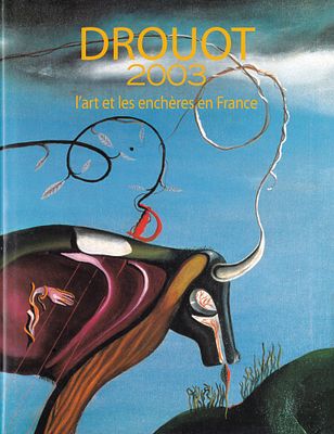 [редкий каталог] Drouot 2003: Искусство и аукционы во Франции. Париж: ADAGP, 2003 
386 с., ил. 