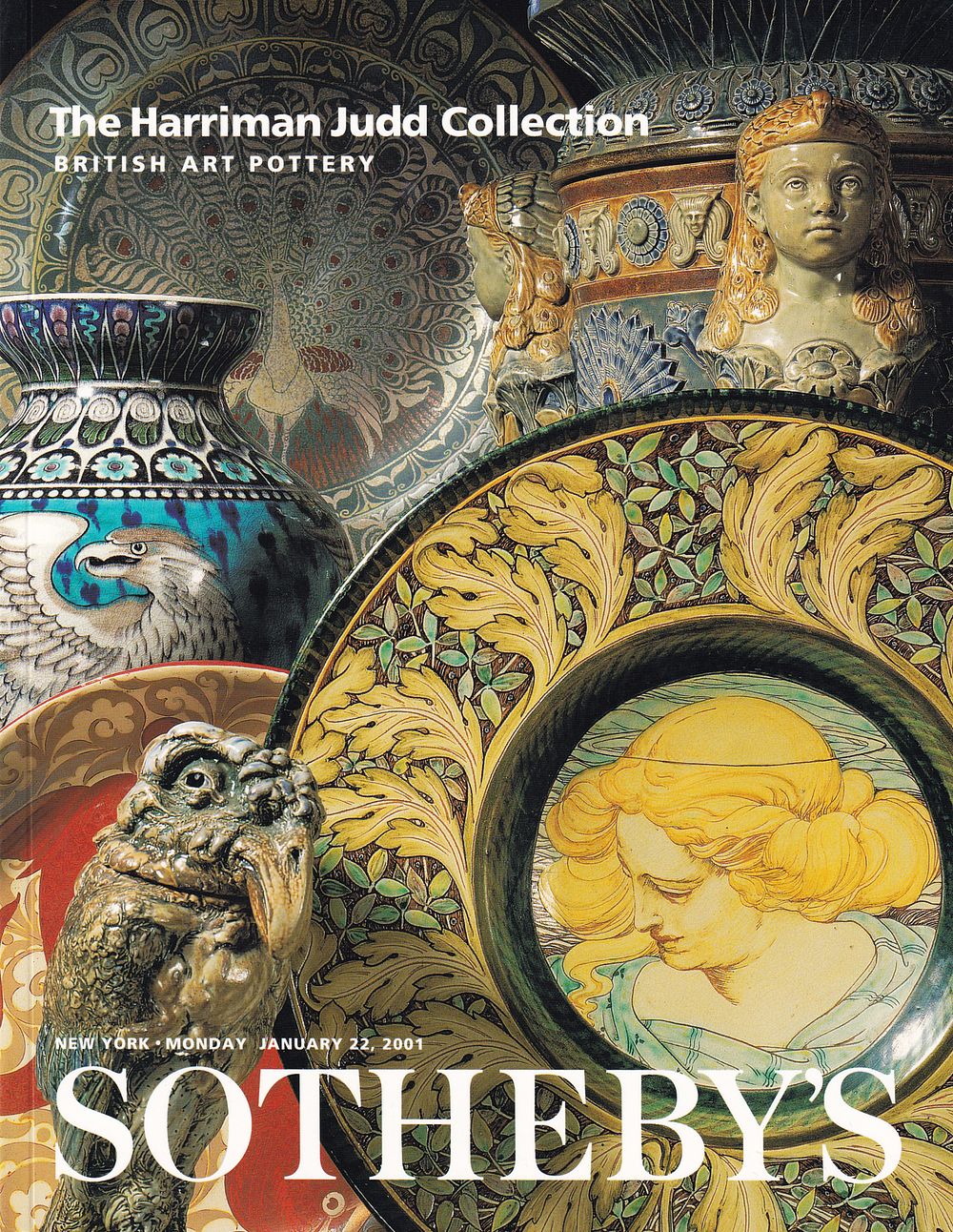 Каталог аукциона Sotheby's, Нью-Йорк, Британская художественная керамика: Коллекция Хрримана 