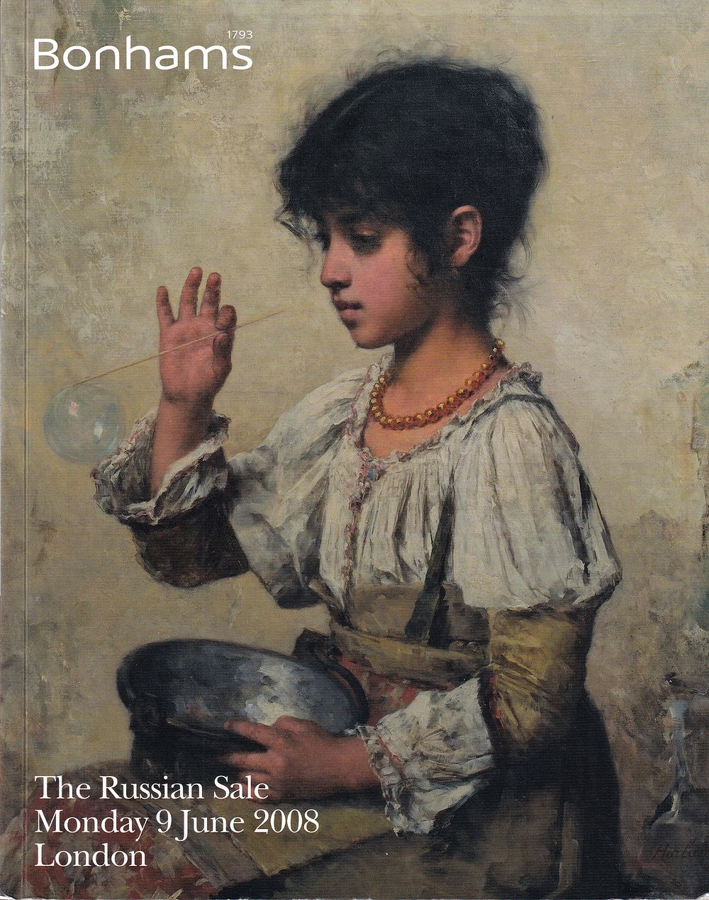 Каталог аукциона Bonhams, Лондон, Русские торги от 9 июня 2008. 248 с., илл., 26,5 х 21 см. 
В 