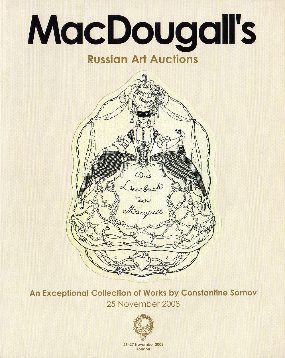 Каталог аукциона MacDougall's, Лондон, Исключительная коллекция графических работ Константина 
