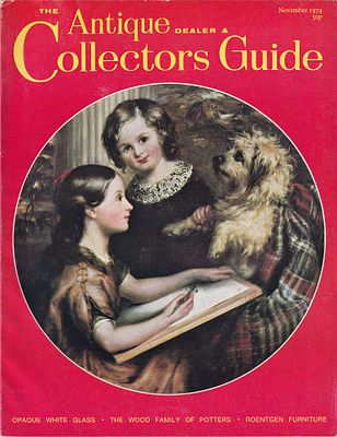Журнал The Antique Dealer & Collectors Guide за ноябрь 1974 года. 138 с., ил., 28 х 21 см 
В 