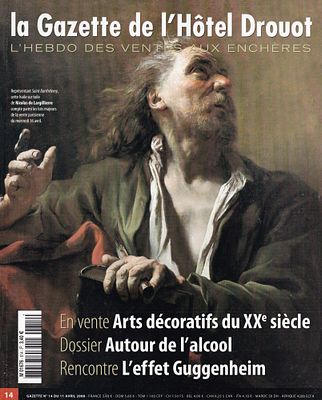 Журнал La Gazette De L'H&ocirc;tel Drouot № 14 за 2008 год. Париж: De L'Hotel Drouot, 2008 
234 с. 