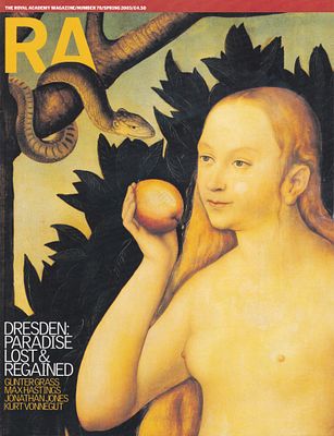 Журнал Royal Academy Magazine № 78 за 2003 год. Лондон, 2001 
[106] с., 29,5 х 23,5 см. 
В 