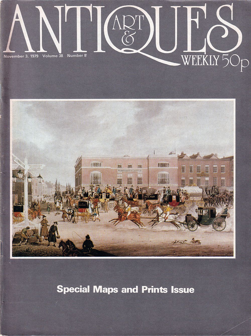 Журнал Art & Antiques № 8 за 1979 год. 62 с., ил., 28,5 х 22 см. 
В иллюстрированной обложке. 