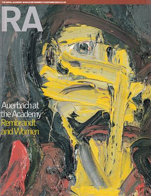 Журнал Royal Academy Magazine № 72 за 2001 год. Лондон, 2001 
[106] с., 29,5 х 23,5 см. 
В 