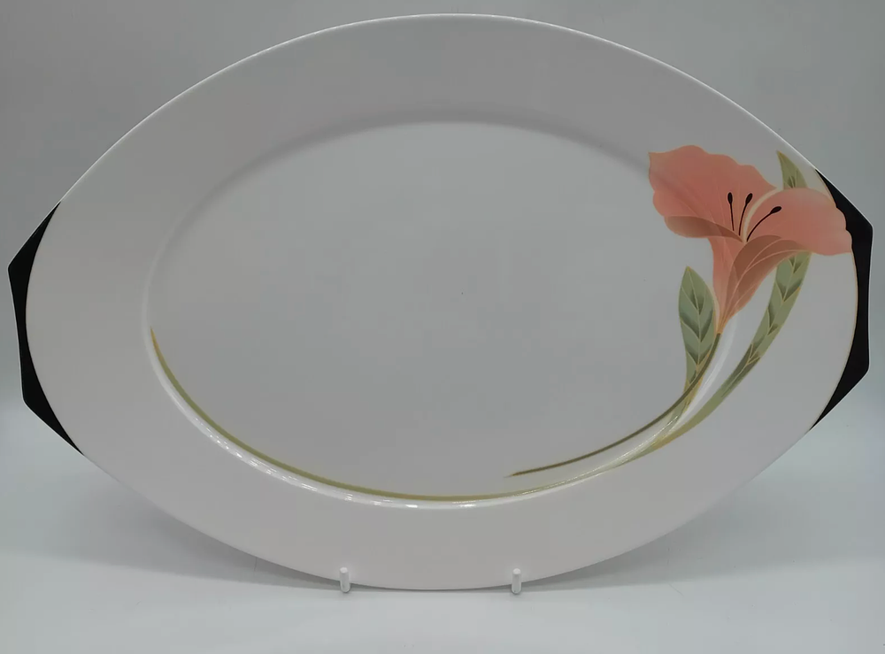 [без резерва] Овальное блюдо в стиле ар-деко. Германия: Villeroy &amp; Boch, 1988-1998. Серия 
