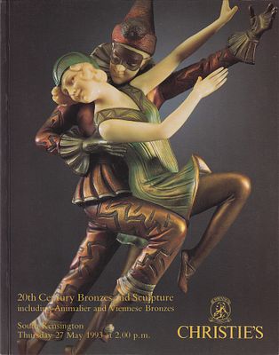 Каталог аукциона Christie's, Лондон, Бронза и скульптура ХХ века, включая анималистическую и 