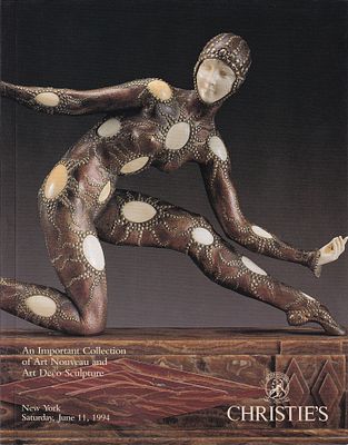 Каталог аукциона Christie's, Нью-Йорк, Уникальная коллекция скульптуры ар-нуво и ар-деко от 11 