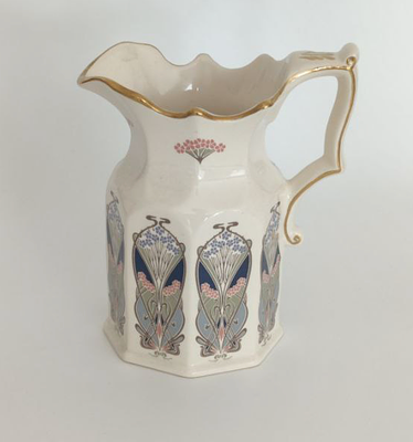 [без резерва] Небольшой кувшин с орнаментом Liberty &laquo;Ианта&raquo;. Англия, Mason's Ironstone, Liberty 