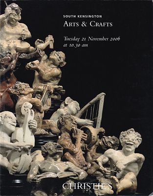 [без резерва] Каталог аукциона Christie's, Лондон, Движение "Искусства и ремёсла" от 21 ноября 