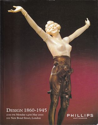 [без резерва] Каталог аукциона Phillips, Лондон, Дизайн 1860-1945 годов от 14 мая 2001 года. 116 