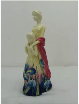 Статуэтка "Мать и дитя" в стиле модерн. Англия: Old Tupton Ware, 2000-е гг. 
Керамика, роспись. 