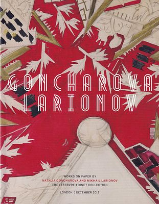[большая редкость] Каталог аукциона Sotheby's, Лондон: Гончарова и Ларионов: Графика из 