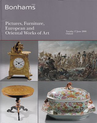 Каталог аукциона Bonhams, Оксфорд, Живопись, мебель, европейское и восточное 
