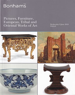 Каталог аукциона Bonhams, Оксфорд, Живопись, мебель, европейское, племенное и восточное 