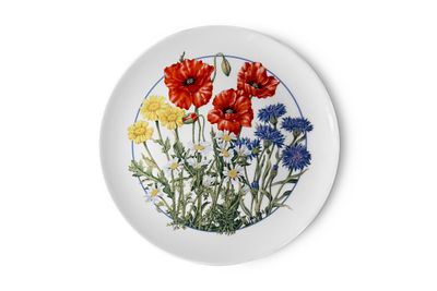 Декоративная коллекционная тарелка &laquo;В кукурузных полях и лугах&raquo; из ограниченной серии 