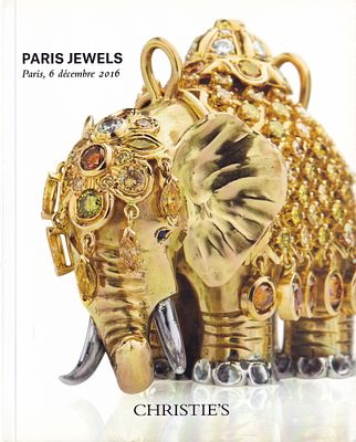 Каталог аукциона Christie's, Париж: Парижские ювелирные украшения от 6 декабря 2016 года. 152 с. 
