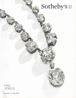 Каталог аукциона Sotheby's, Лондон, Редкие ювелирные изделия от 6 июня 2016 года. 176 с., ил. 