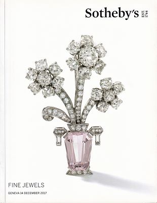 Каталог аукциона Sotheby's, Женева, Исключительные ювелирные драгоценности от 14 декабря 2017 года. 