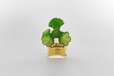 Миниатюра парфюмерной воды Cabotine de Gr&egrave;s. [1990-е гг.] 
Объем 3,2 мл. 
В очень хорошем 