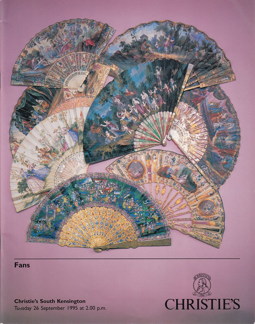 Каталог аукциона Christie's, Лондон, Вееры от 26 сентября 1995 года. 32 с., ил., 27 х 20,5 см 
В 