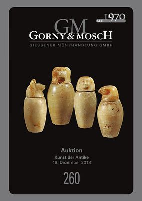 Каталог аукциона Gorny & Mosch, Мюнхен, Искусство древнего мира от 18 декабря 2018 года. 336 с. 