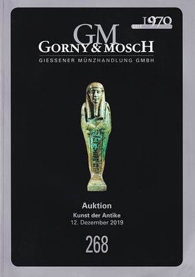 Каталог аукциона Gorny & Mosch, Мюнхен, Искусство древнего мира от 12 декабря 2019 года. 384 с. 