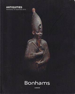 Каталог аукциона Bonhams, Лондон, Древности от 30 сентября 2015 года. 120 с., ил., 26,6 х 21 см. 