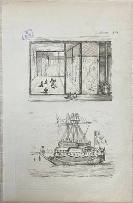 Гравюра "Колония". 1835 год. Размеры: 27.5 х 17.8 см. 
Из атласа: 
Дюмон-Дюрвиль Ж. С. С. 