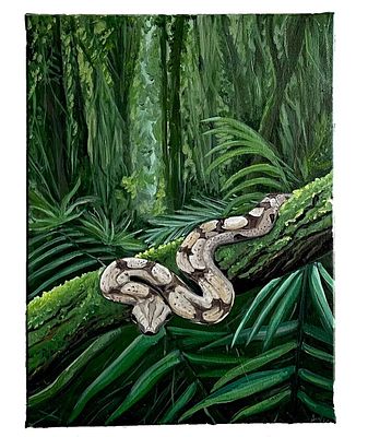 "Символ". Неизвестный художник. Холст на подрамнике, масло. 
Размеры: 30 х 40 см. 
Состояние: 