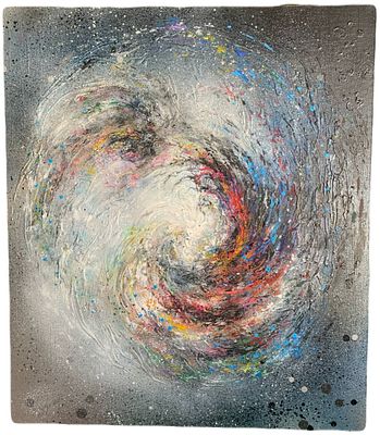 D.YAKOBI. "Космогония". . Холст, акрил, масло, пастель. 
Размер: 70 х 60 см. 
D.Yakobi - работы 