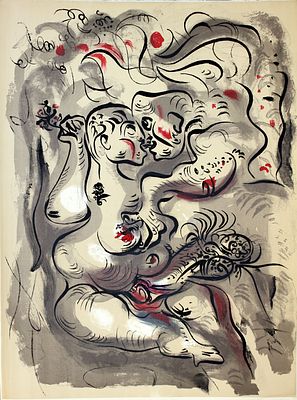 [Альбом] Андре Массон. &laquo;Эротические рисунки&raquo;. /Andre MASSON &laquo;Dessins Erotiques&raquo;). 1970 год.
. Пре 